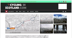 Desktop Screenshot of cyclinginscotland.com